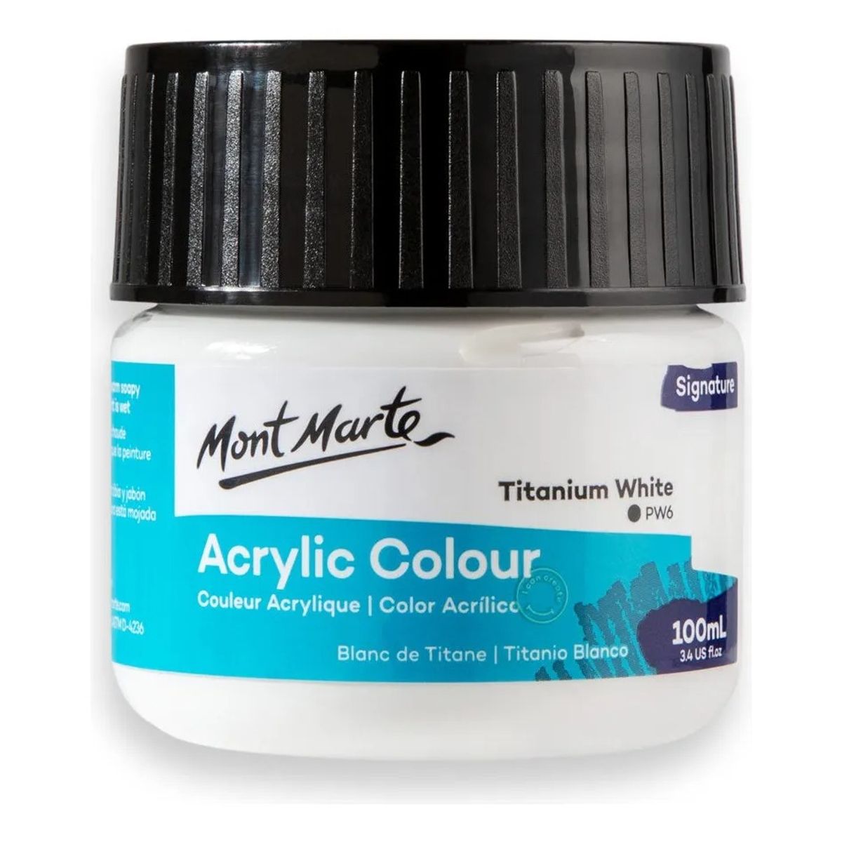 MONT MARTE - Pinturas Acrílicas Mont Marte Varios Colores 100 Ml Pote
