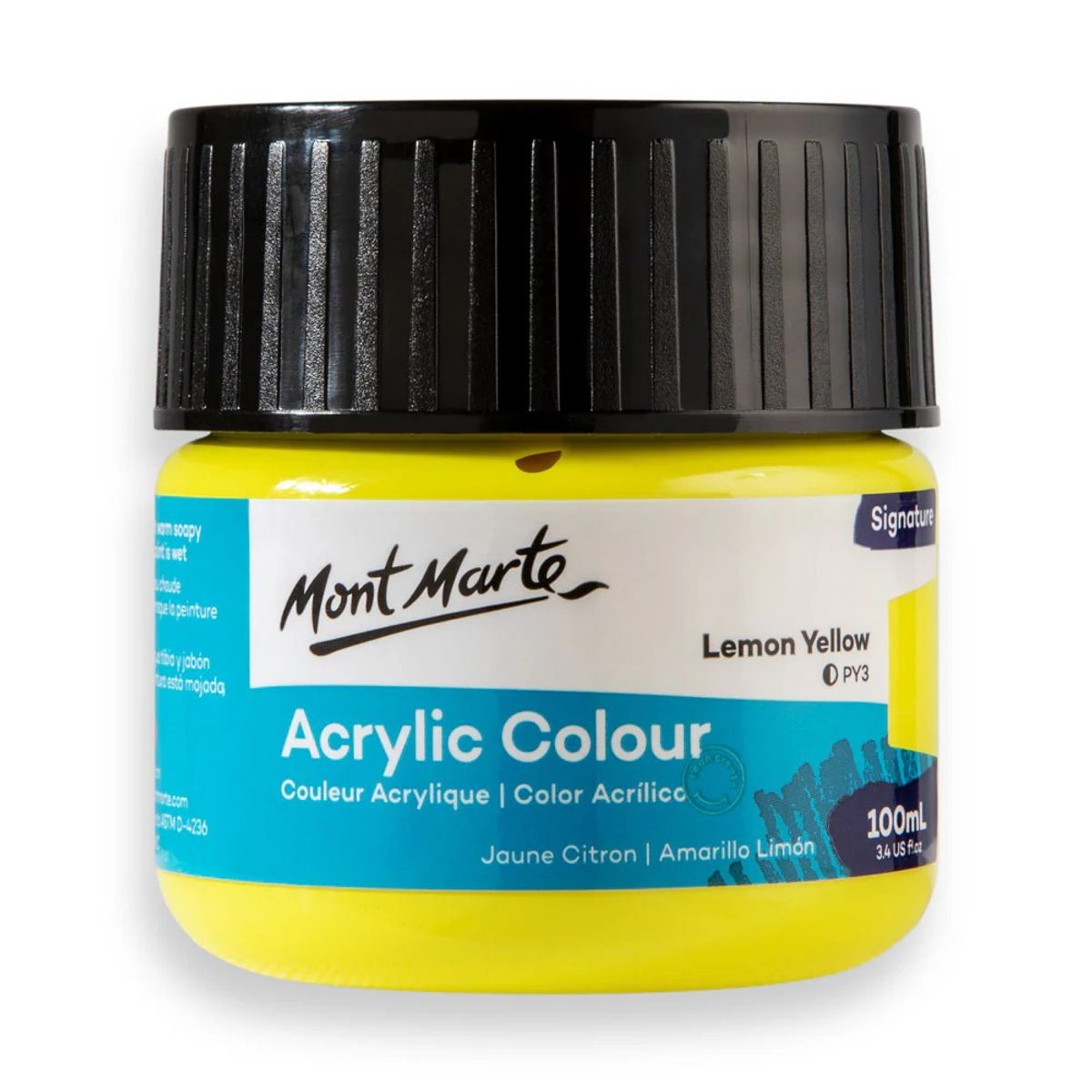 MONT MARTE - Pinturas Acrílicas Mont Marte Varios Colores 100 Ml Pote