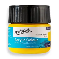MONT MARTE - Pinturas Acrílicas Varios Colores 100 Ml Pote