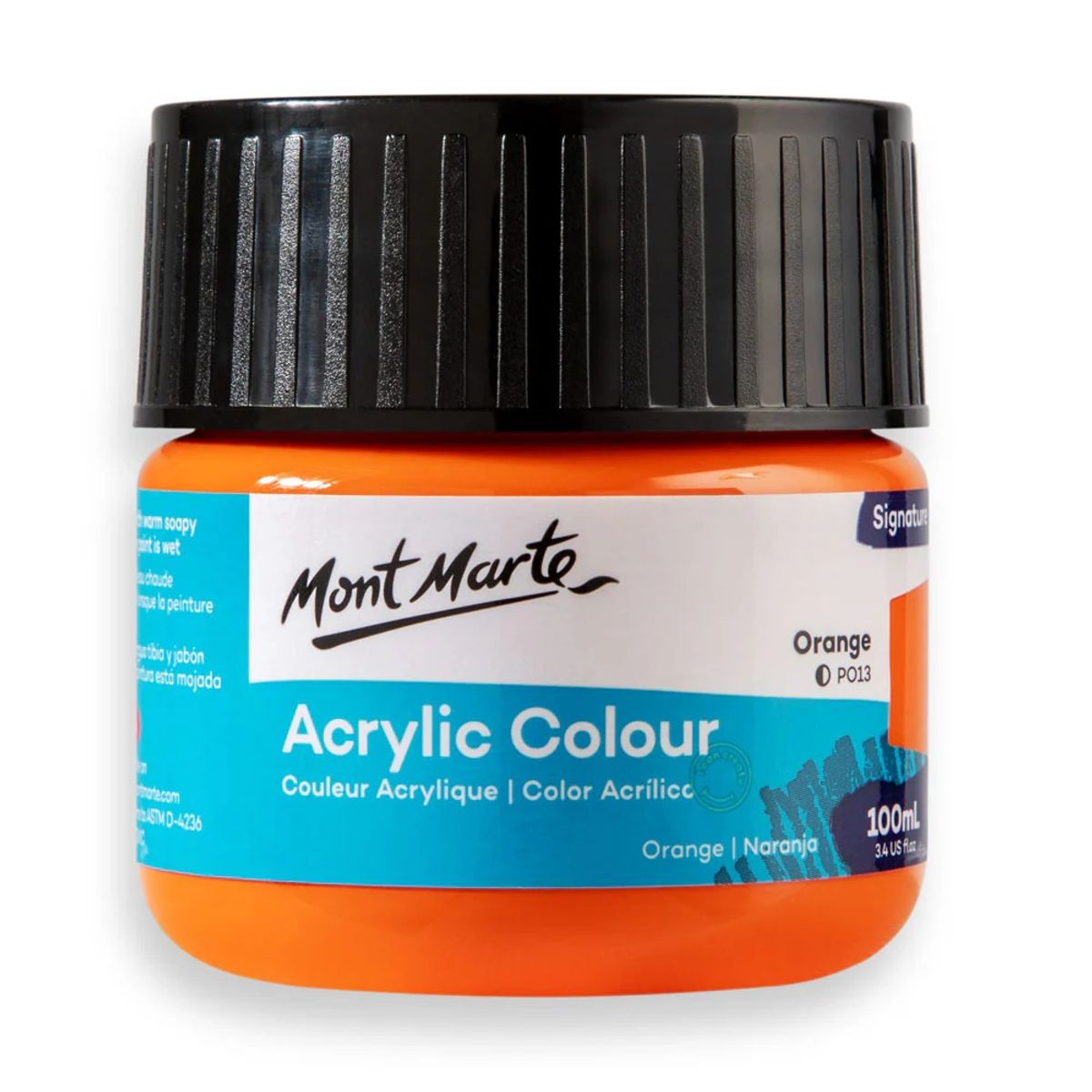 MONT MARTE - Pinturas Acrílicas Mont Marte Varios Colores 100 Ml Pote