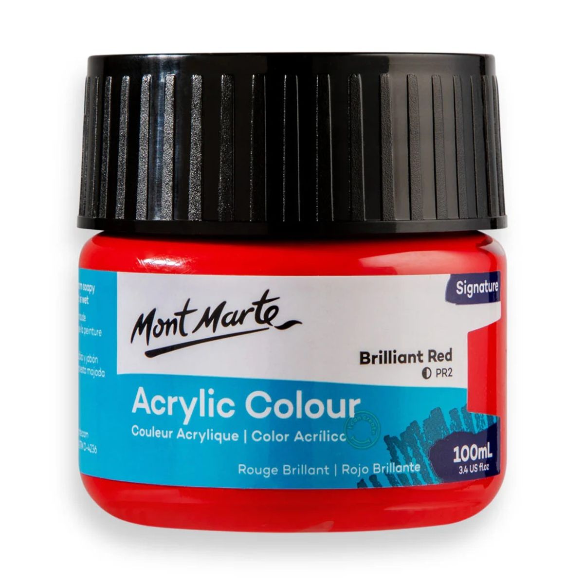 MONT MARTE - Pinturas Acrílicas Mont Marte Varios Colores 100 Ml Pote