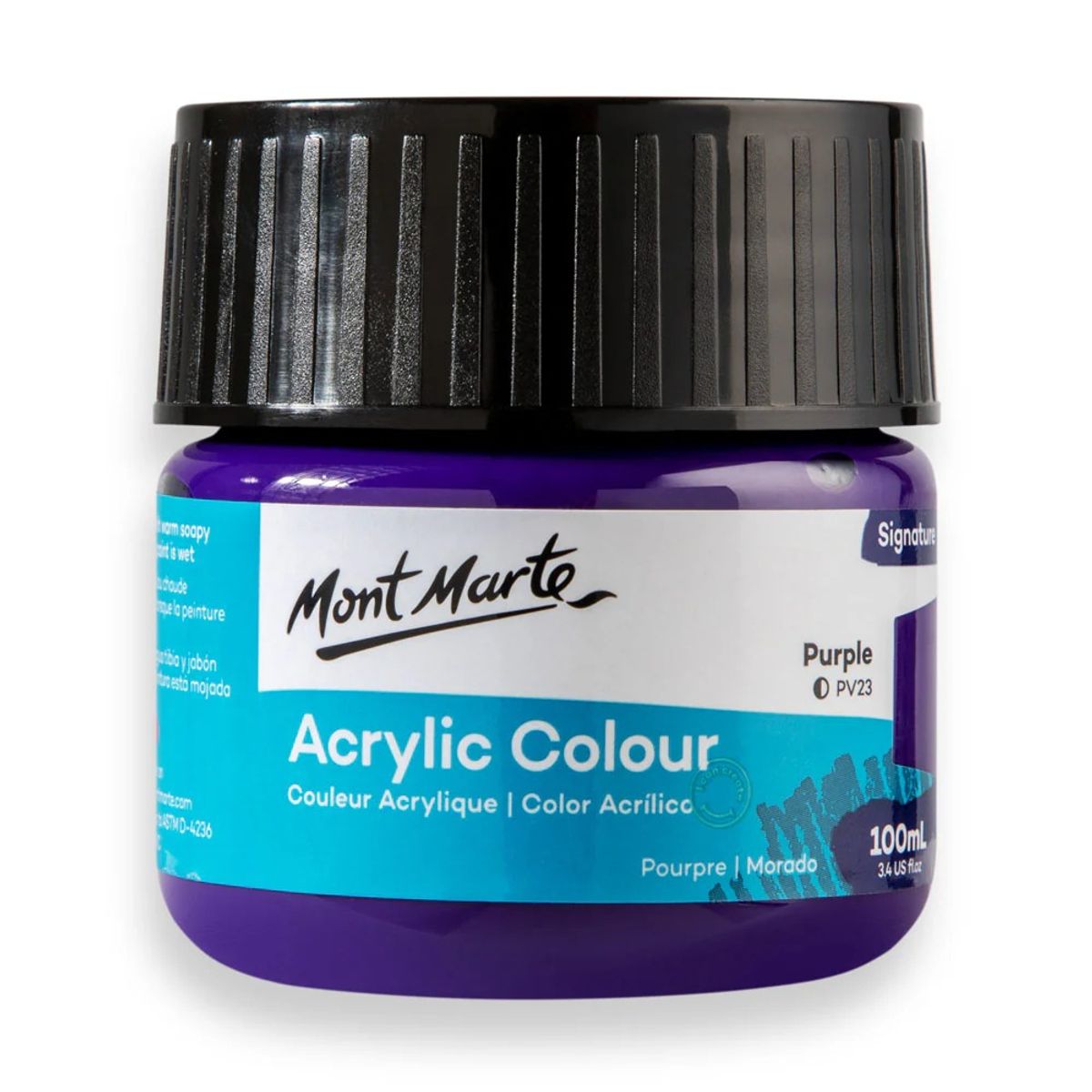 MONT MARTE - Pinturas Acrílicas Mont Marte Varios Colores 100 Ml Pote