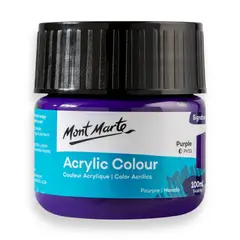 MONT MARTE - Pinturas Acrílicas Varios Colores 100 Ml Pote