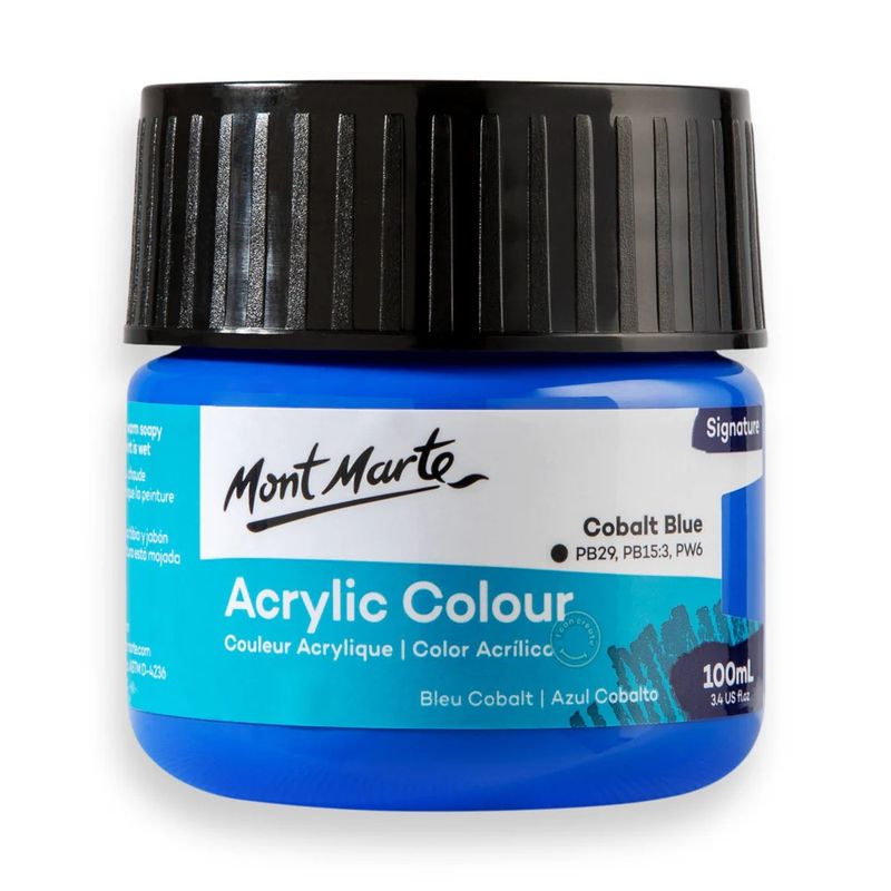 MONT MARTE - Pinturas Acrílicas Mont Marte Varios Colores 100 Ml Pote