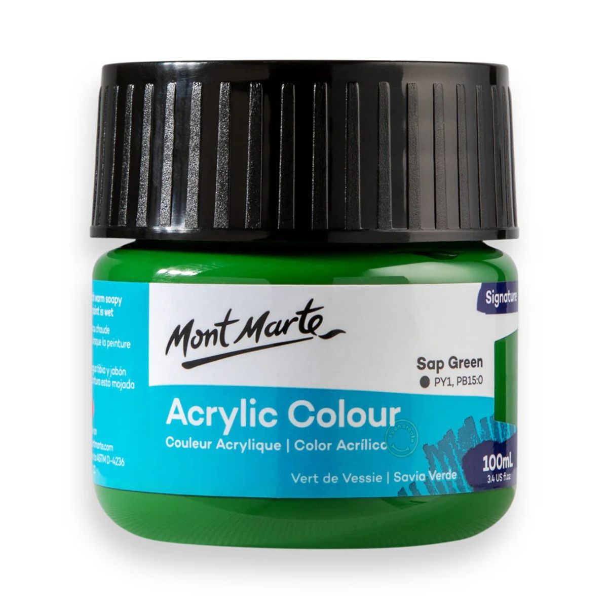 MONT MARTE - Pinturas Acrílicas Mont Marte Varios Colores 100 Ml Pote