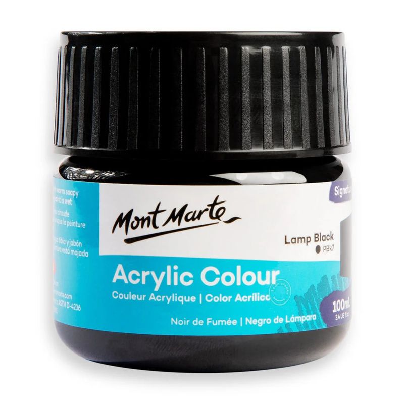 MONT MARTE - Pinturas Acrílicas Mont Marte Varios Colores 100 Ml Pote