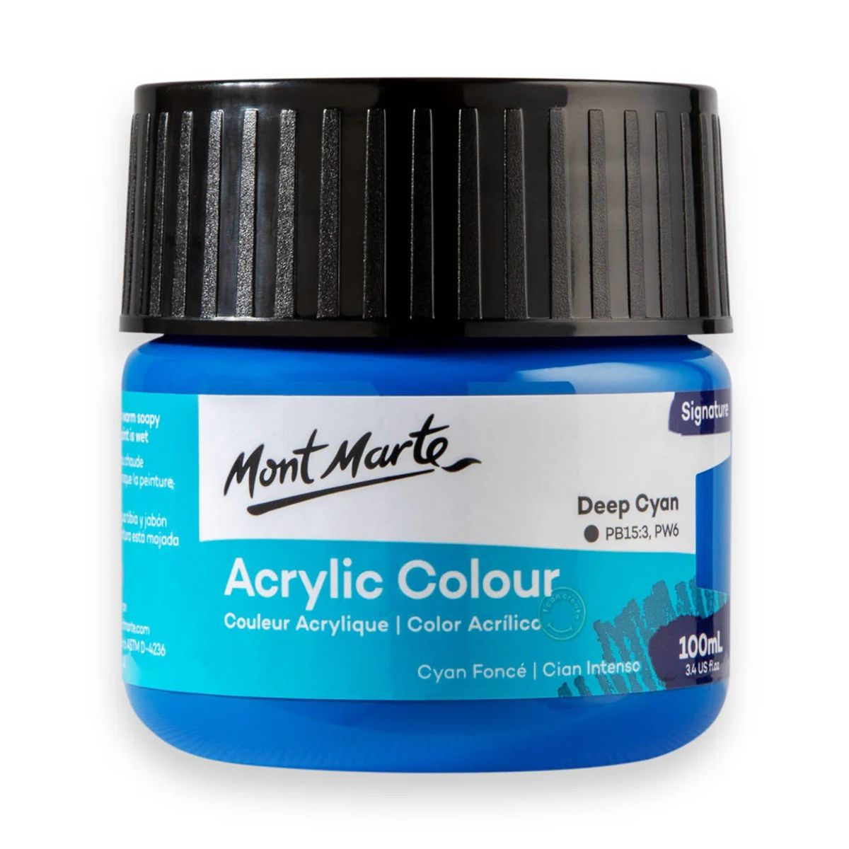 MONT MARTE - Pinturas Acrílicas Mont Marte Varios Colores 100 Ml Pote