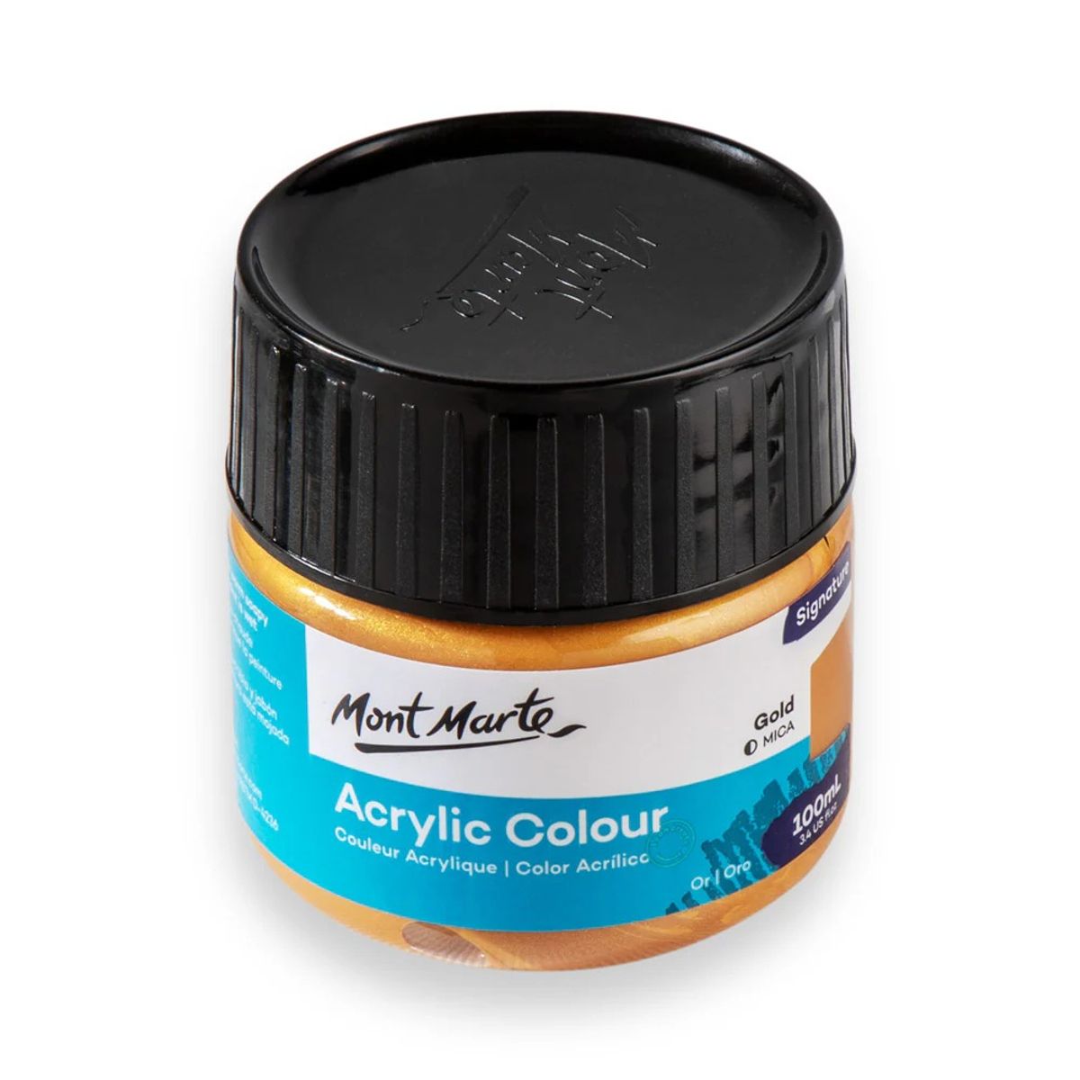 MONT MARTE - Pinturas Acrílicas Metalizadas Mont Marte 100 Ml En Pote