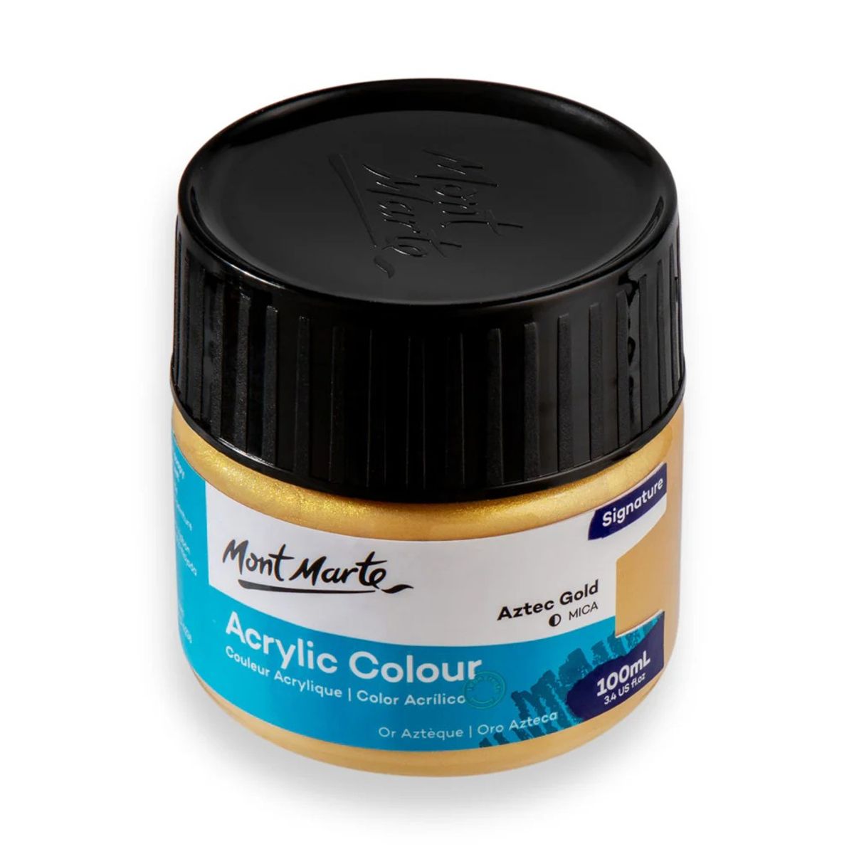 MONT MARTE - Pinturas Acrílicas Metalizadas Mont Marte 100 Ml En Pote