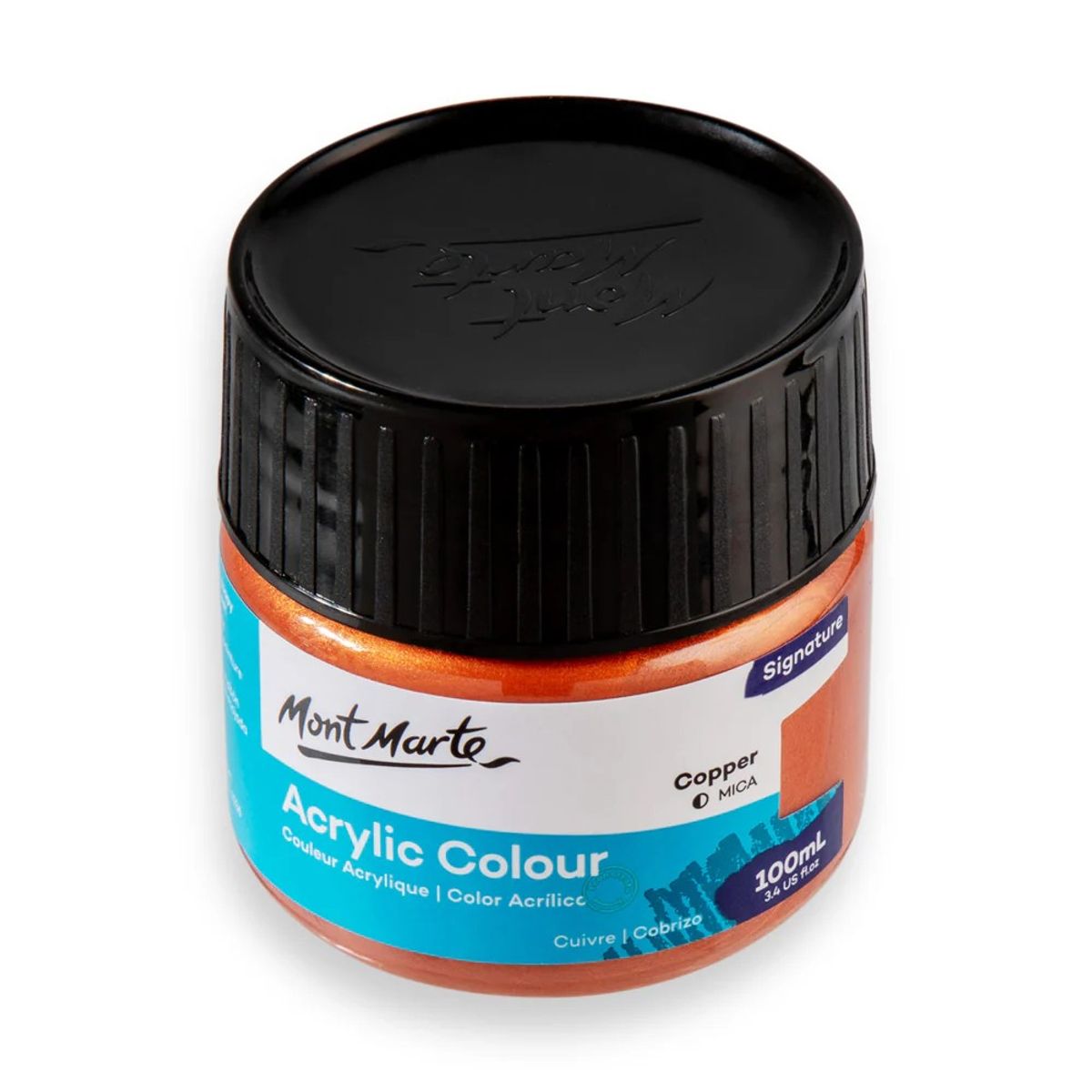 MONT MARTE - Pinturas Acrílicas Metalizadas Mont Marte 100 Ml En Pote