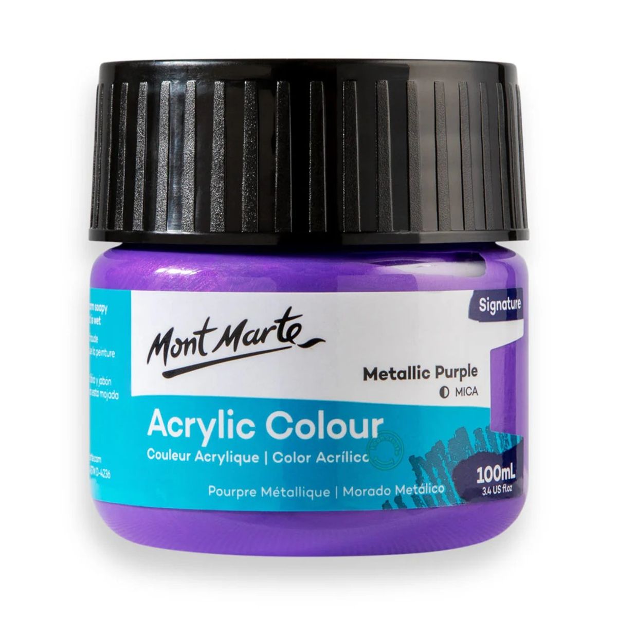 MONT MARTE - Pinturas Acrílicas Metalizadas Mont Marte 100 Ml En Pote