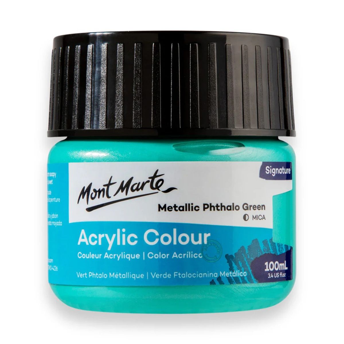 MONT MARTE - Pinturas Acrílicas Metalizadas Mont Marte 100 Ml En Pote