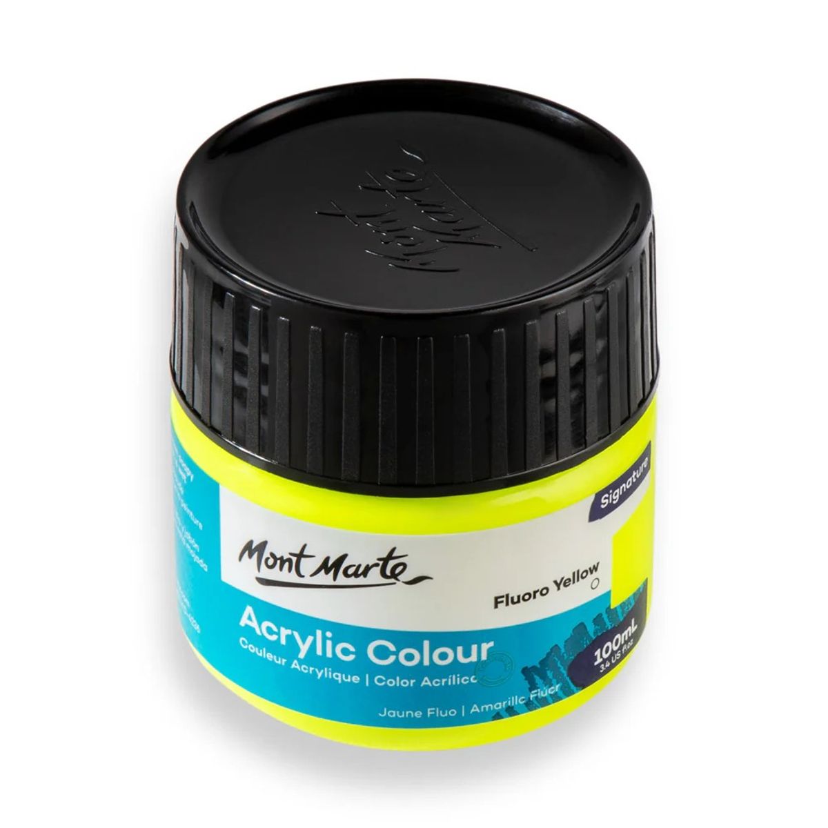 MONT MARTE - Pinturas Acrílicas Fluor Varios Colores Mont Marte 100 Ml