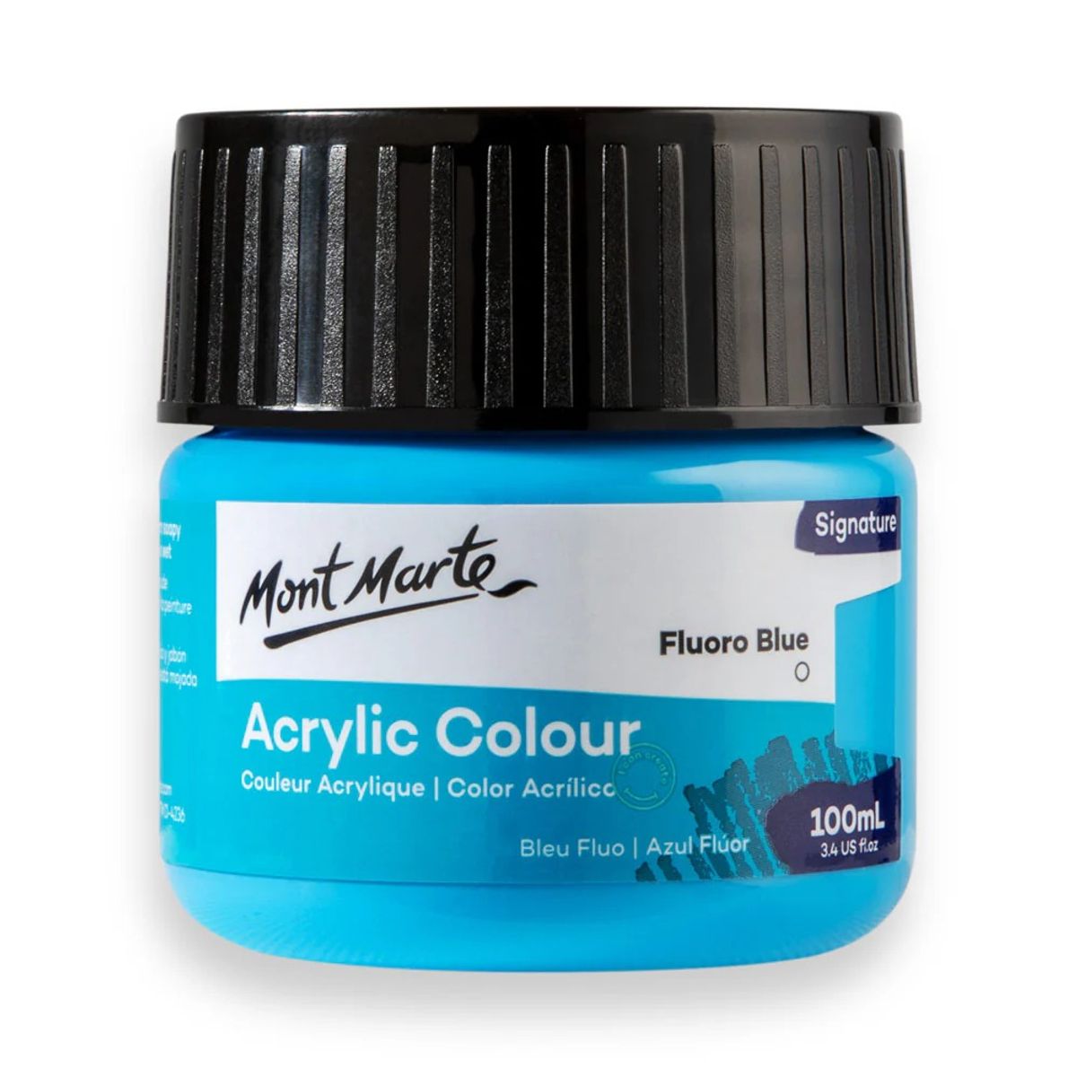 MONT MARTE - Pinturas Acrílicas Fluor Varios Colores Mont Marte 100 Ml