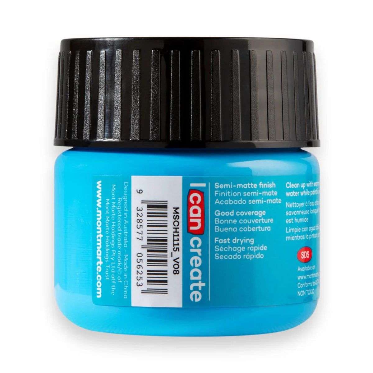 MONT MARTE - Pinturas Acrílicas Fluor Varios Colores Mont Marte 100 Ml