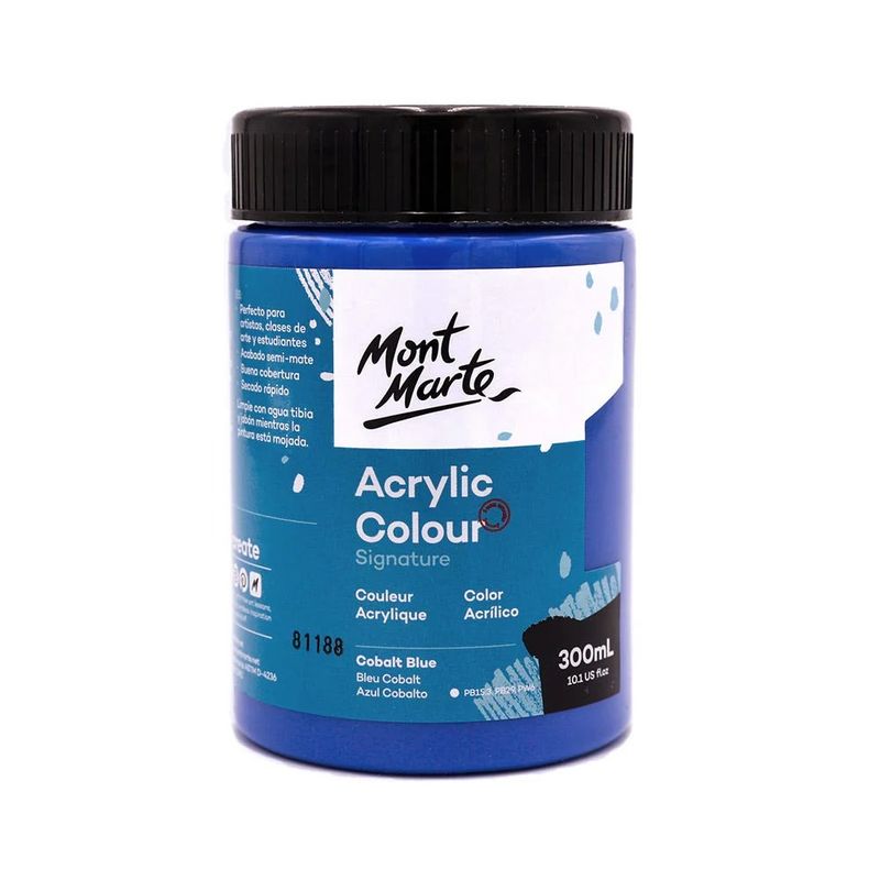 MONT MARTE - Pintura Acrílica Mont Marte 300 Ml - Varios Colores