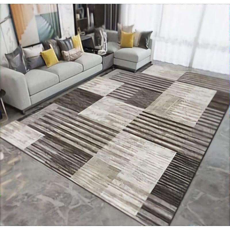 GENERICO - ALFOMBRA PARA LIVING ANTIDESLIZANTE CON DISEÑOS TRIDIMENCIONALES