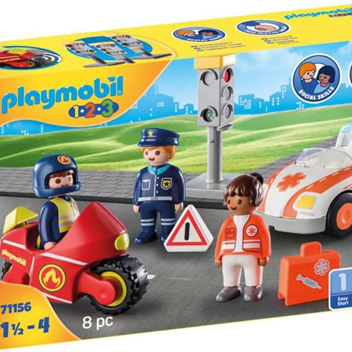 PLAYMOBIL - PLAYMOBIL HÉROES COTIDIANOS PM71156