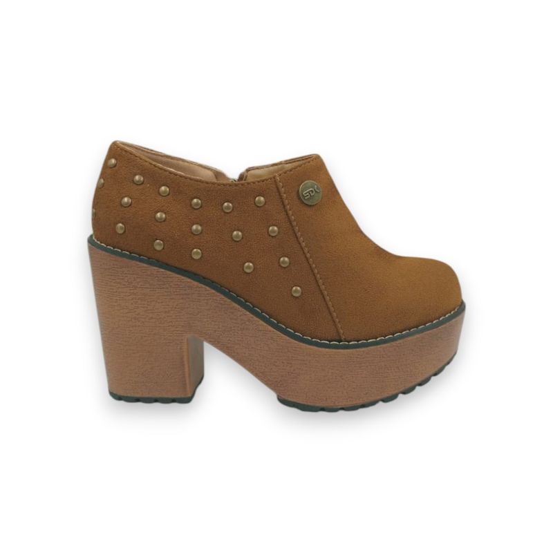 HERIEL - Zapato Café Plataforma Mujer