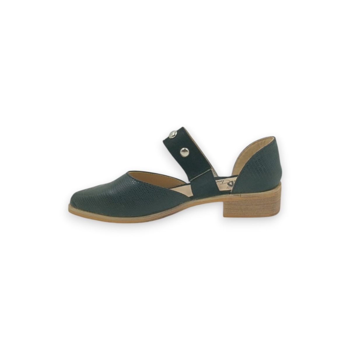 HERIEL - Zapato Negro Taco Mujer