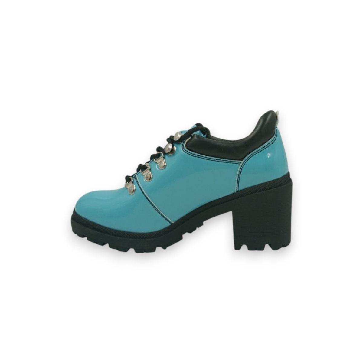 HERIEL - Zapato Azul Charol Mujer