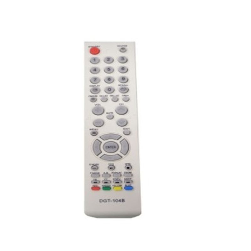 GENERICO - CONTROL REMOTO DGT-104B COMPATIBLE CON TV ANTIGUA IRT