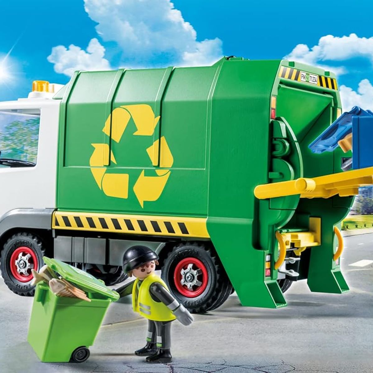 PLAYMOBIL - PLAYMOBIL CAMIÓN DE RECICLAJE PM71234