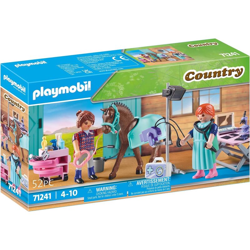 PLAYMOBIL - PLAYMOBIL VETERINARIO DE CABALLOS PM71241