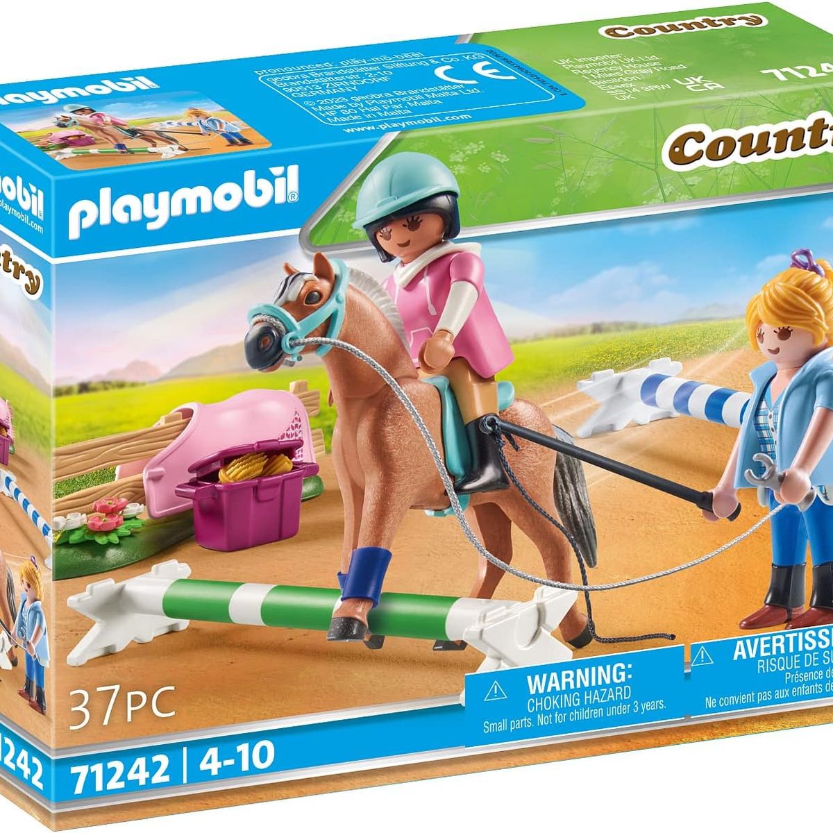 PLAYMOBIL - PLAYMOBIL CLASES DE EQUITACIÓN PM71242