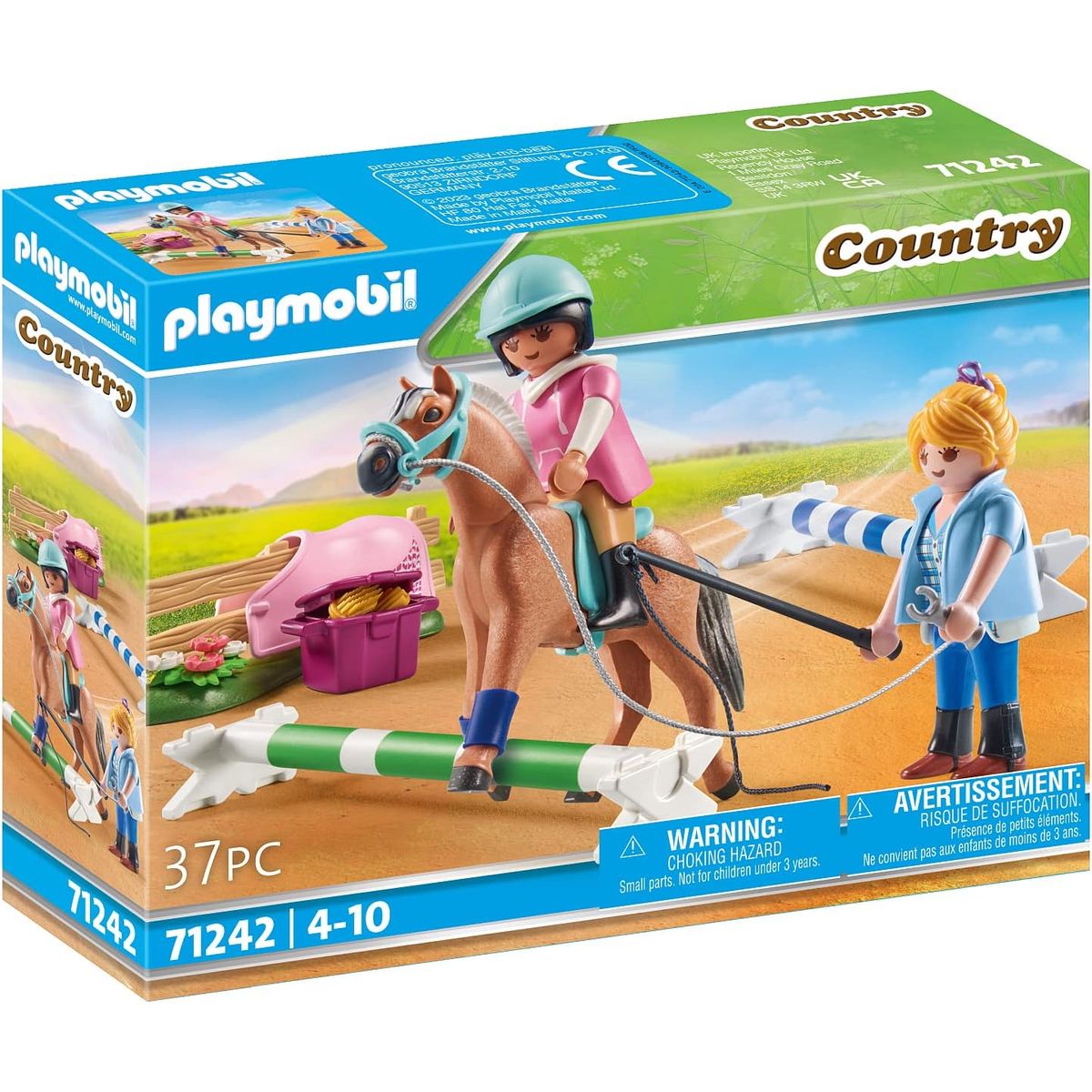 PLAYMOBIL - PLAYMOBIL CLASES DE EQUITACIÓN PM71242