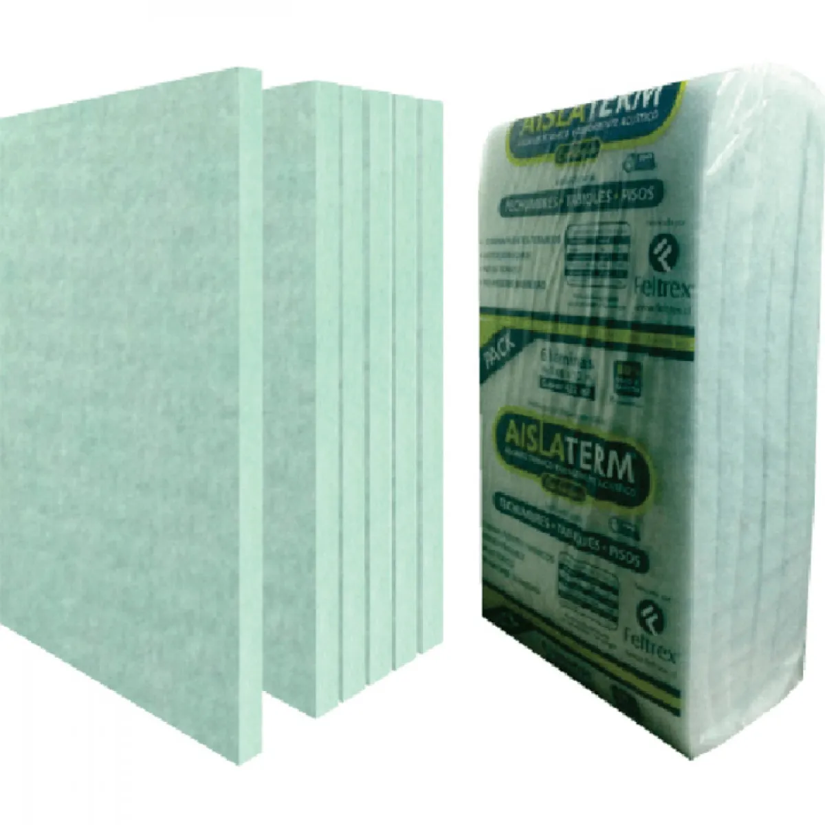 FELTREX - Aislante térmico 1.20x0.60 láminas 6 unidades Feltrex