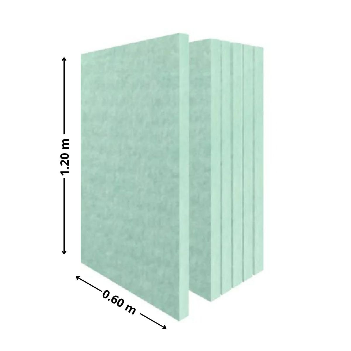 FELTREX - Aislante térmico 1.20x0.60 láminas 6 unidades Feltrex