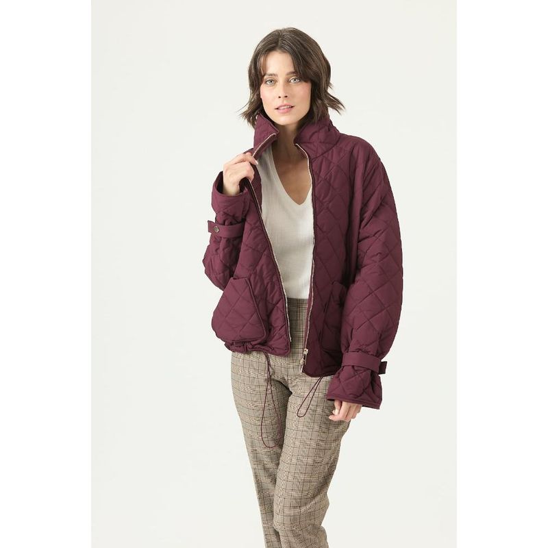 PRIVILEGE - Parka burdeo PRIVILEGE 2741 - Burdeos