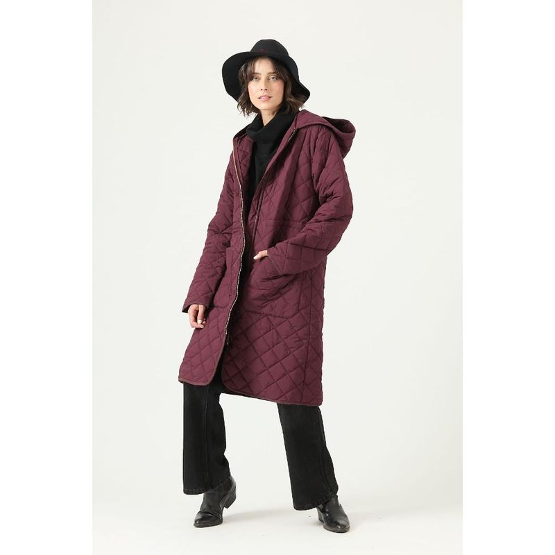 PRIVILEGE - Parka burdeo PRIVILEGE 2740 - Burdeos