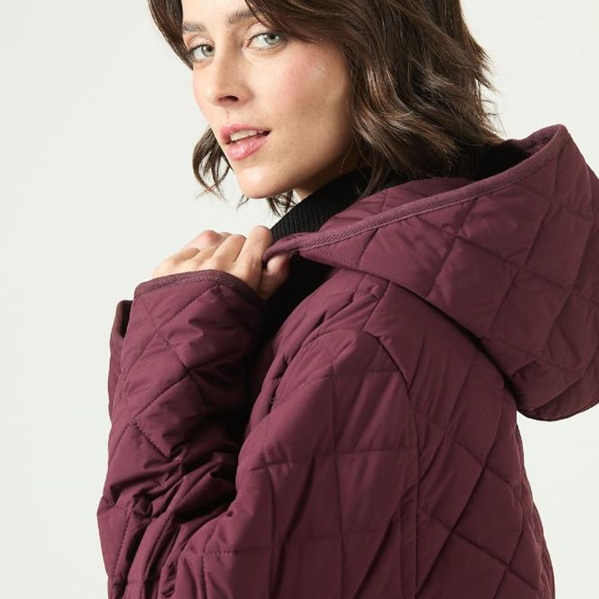 PRIVILEGE - Parka burdeo 2740