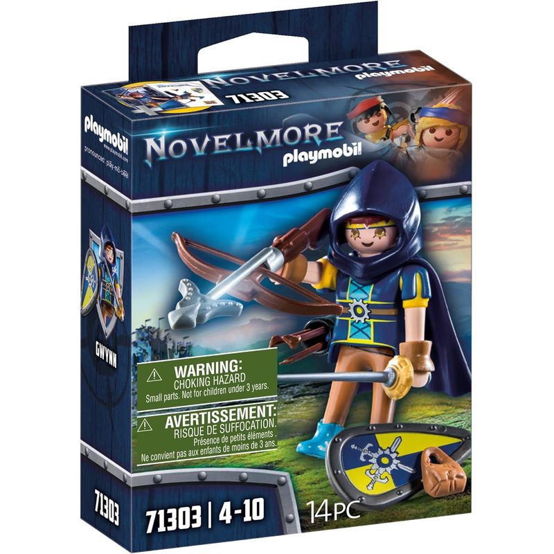 PLAYMOBIL - PLAYMOBIL NOVELMORE GWYNN CON EQUIPO DE COMBATE PM71303