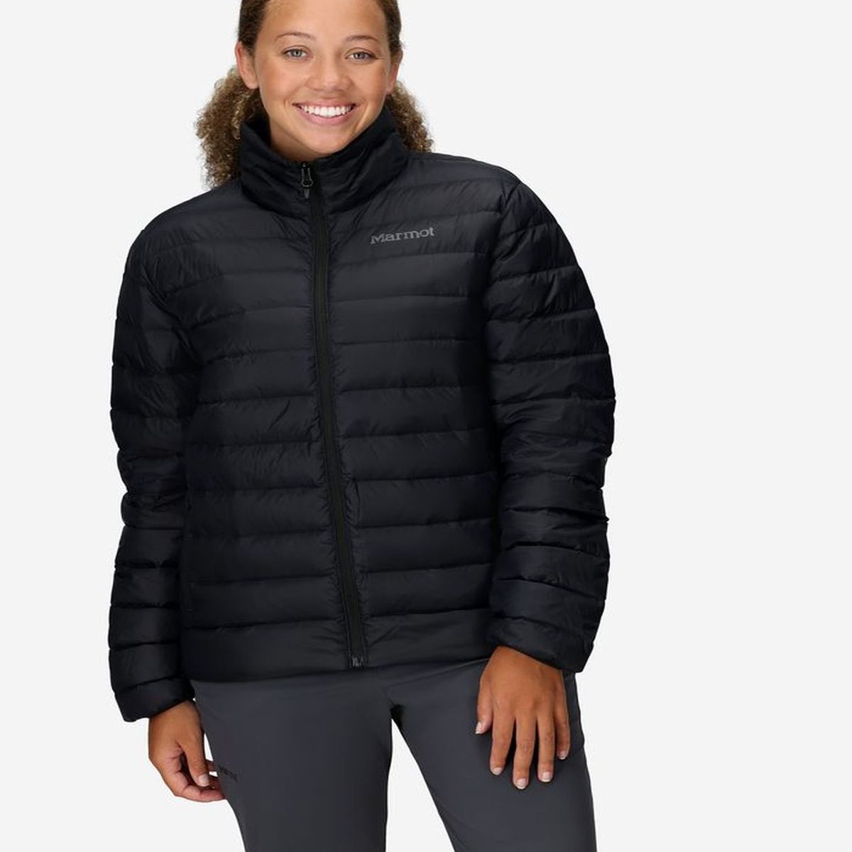 MARMOT - Chaqueta Mujer Marmot Negro Lone Pine Down 600 Fill