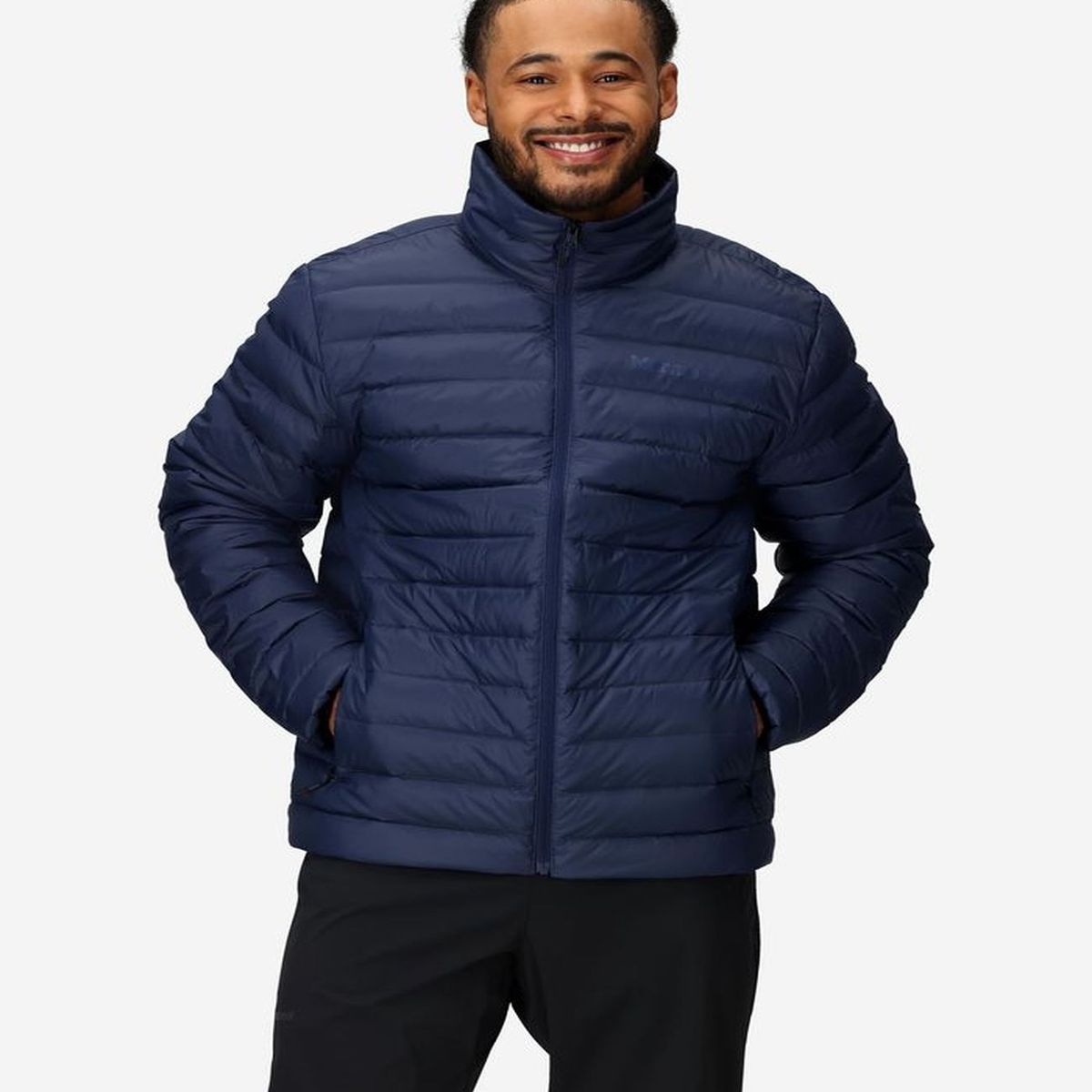 MARMOT - Chaqueta Hombre Marmot Azul Lone Pine Down