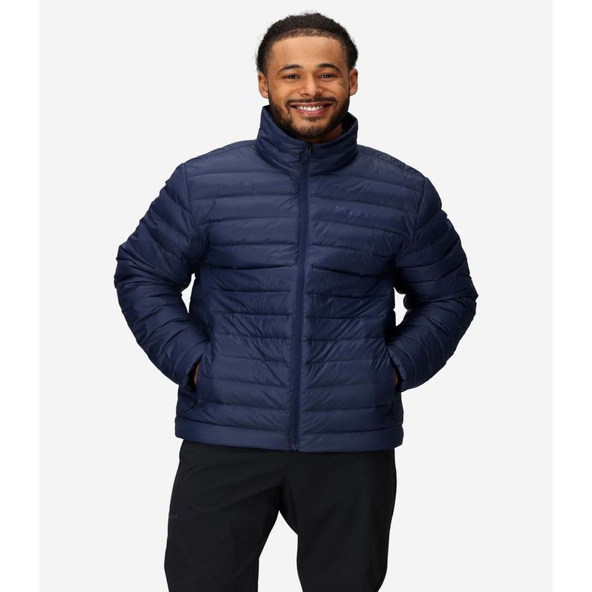 MARMOT - Chaqueta Hombre Marmot Azul Lone Pine Down