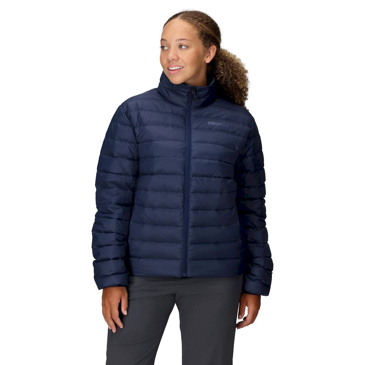 MARMOT - Chaqueta Mujer Marmot Azul Lone Pine Down