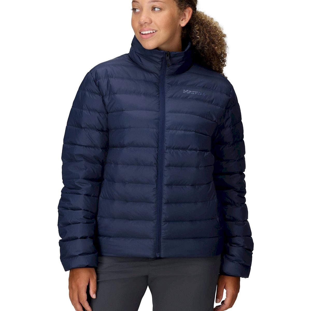 MARMOT - Chaqueta Mujer Marmot Azul Lone Pine Down