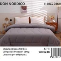 PLUMON NORDICO DE SEDA 1 PLAZA 150X200CM