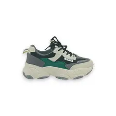 HERIEL - Zapatilla Verde Plataforma Mujer