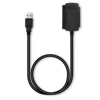 Adaptador USB 2.0 para Discos IDE / SATA con Fuente de Poder