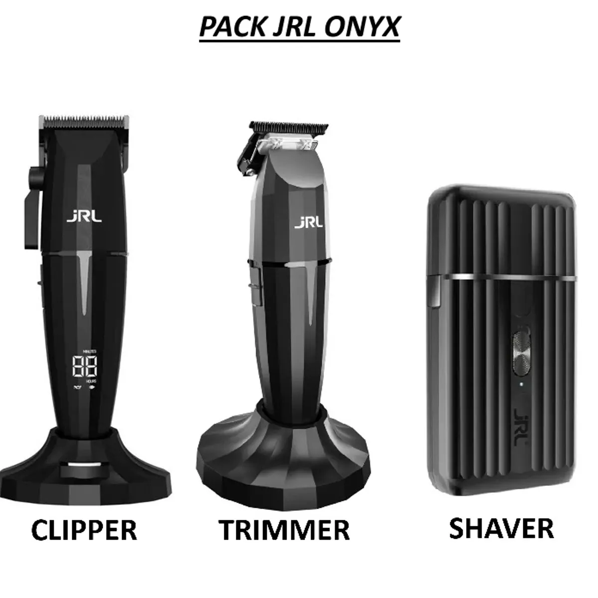 JRL PROFESSIONAL - Máquinas JRL Pack Onyx Clipper Trimmer Shaver