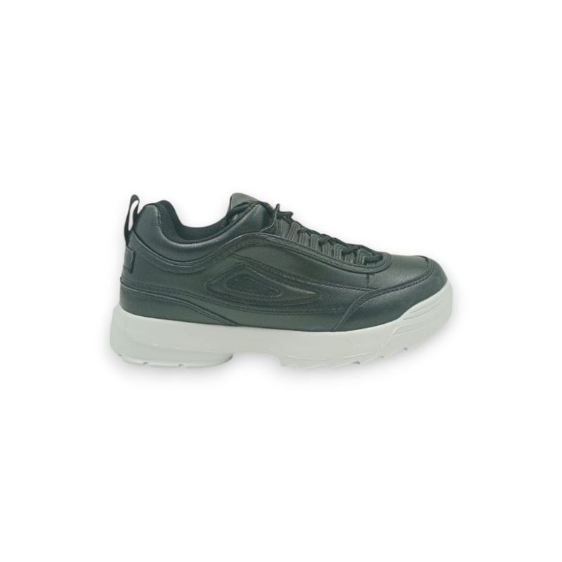 HERIEL - Zapatilla Negra Plataforma Mujer