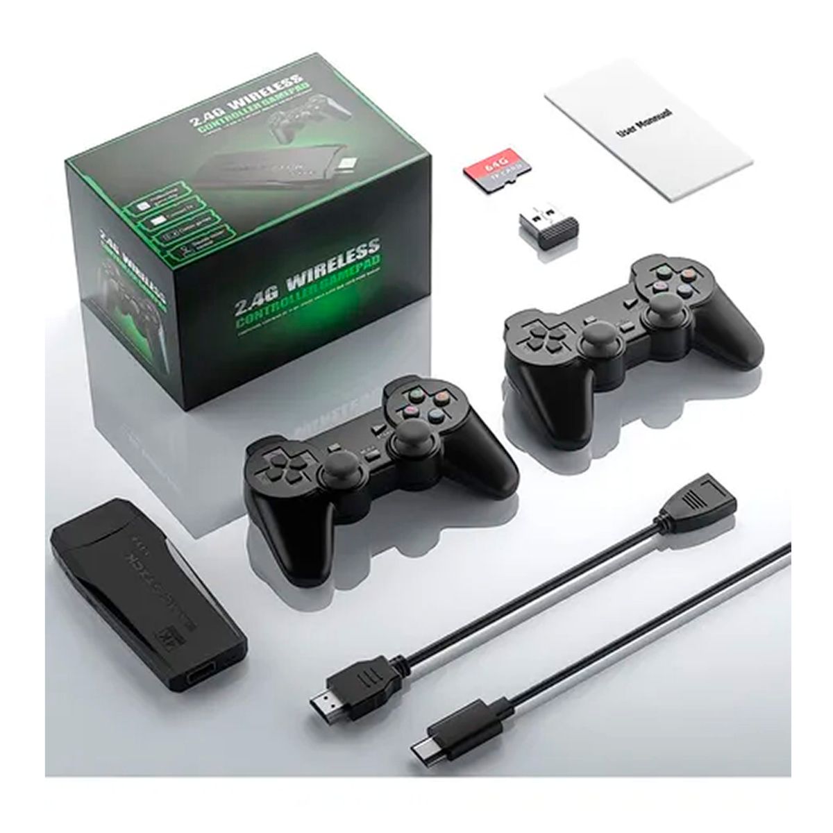 ESHOPANGIE - Gamer Stick 4k M8 Lite Para Tv Con Más De 20000 Juegos