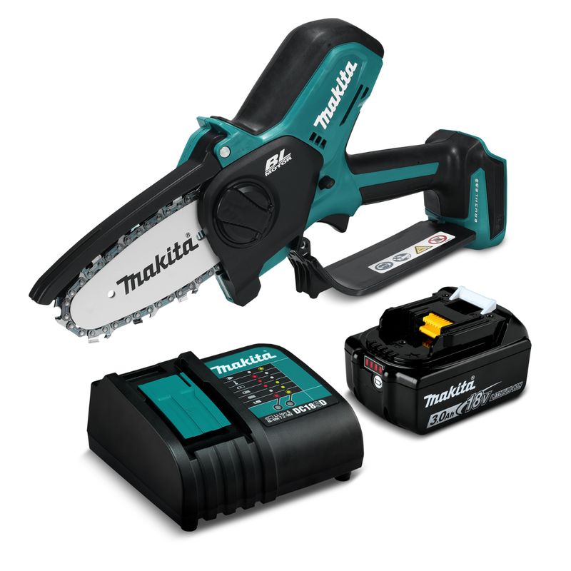 MAKITA - Podador sierra 4" inalambrico bateria y cargador  Makita