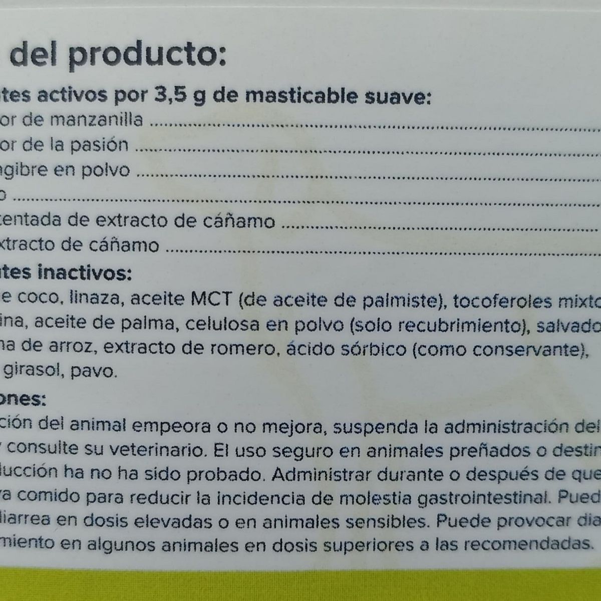 NARMA - Masticable CBD Calmante para Perros NarmaVet 600 mg - 30 unidades