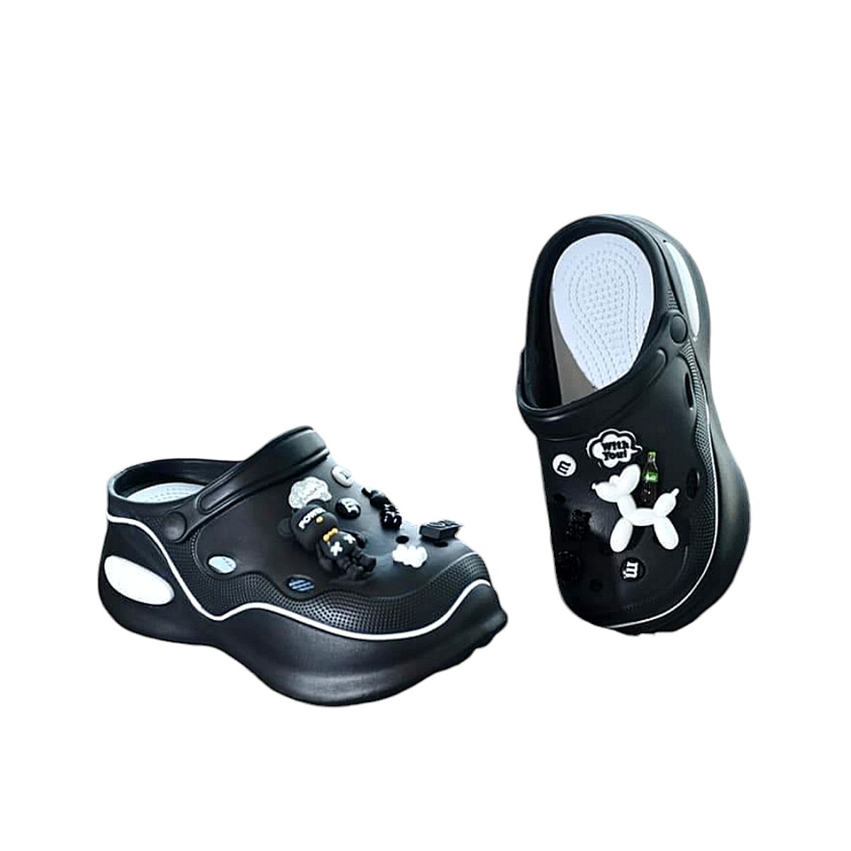 LOS REGALONES - sandaliaszuecos mujer con plataforma estilo cros